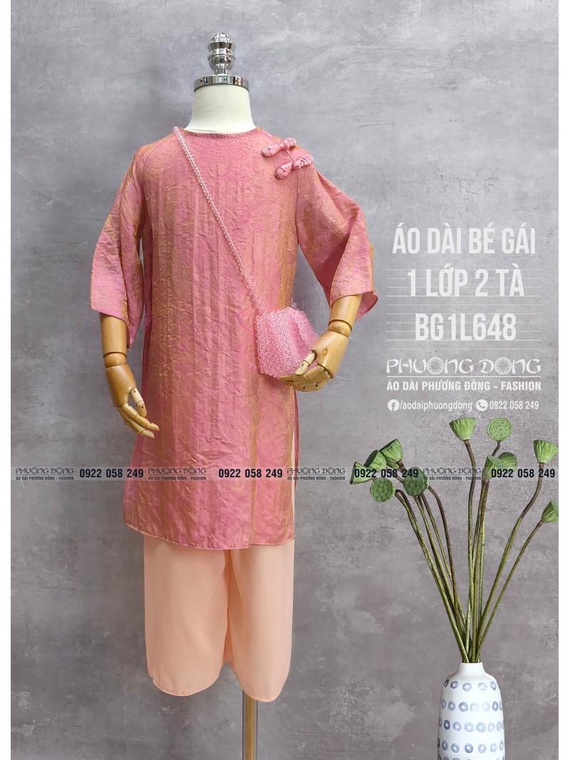 Áo Dài Cách Tân Bé Gái BG1L648